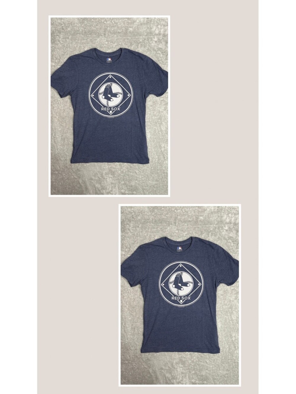 Boston Red Sox  MLB T-Shirt  Blue Graphic Shirt  Size Small Bundle of 2